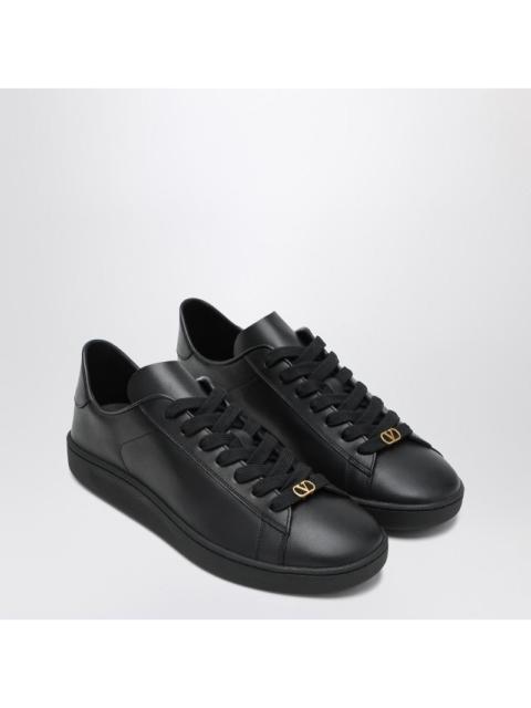 Valentino Garavani Black Leather Royco Sneakers Men
