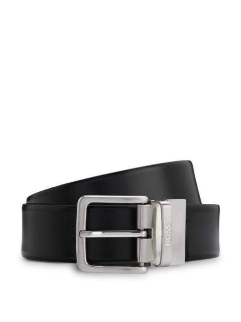 BOSS REVERSIBLE BELT IN ITALIAN LEATHER
