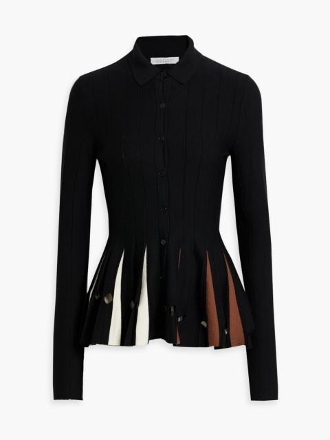 GABRIELA HEARST Octavia pleated wool top