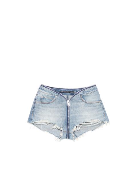 Alexander Wang Alexander Wang Blue Shorts - Mini Shorts Women
