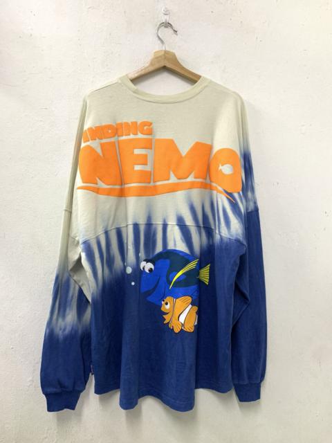 Other Designers Disney - Finding Nemo Tie Die Long Sleeve 2 Tone Oversize