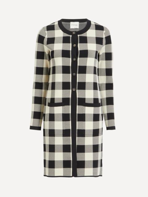 POSSE Pippa Heritage Plaid Longline Cardigan