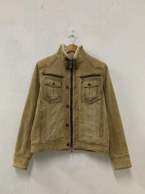 Other Designers Japanese Brand - Semantic Design Corduroy Distressed Style Punk Jacket