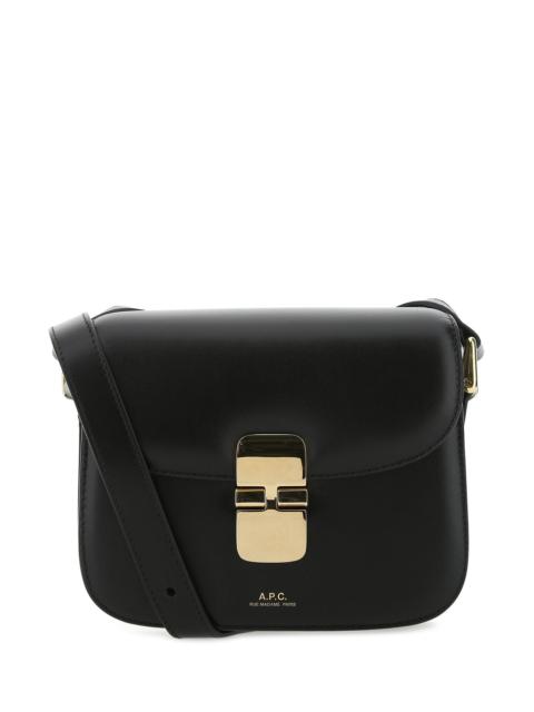 A.P.C. Black leather Grace crossbody bag