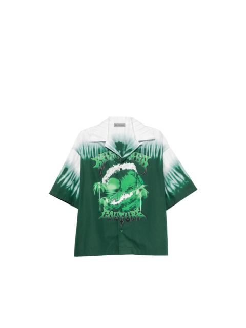 BALENCIAGA Balenciaga Green Shirts Men