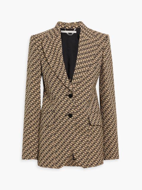 Stella McCartney Wool-blend jacquard blazer