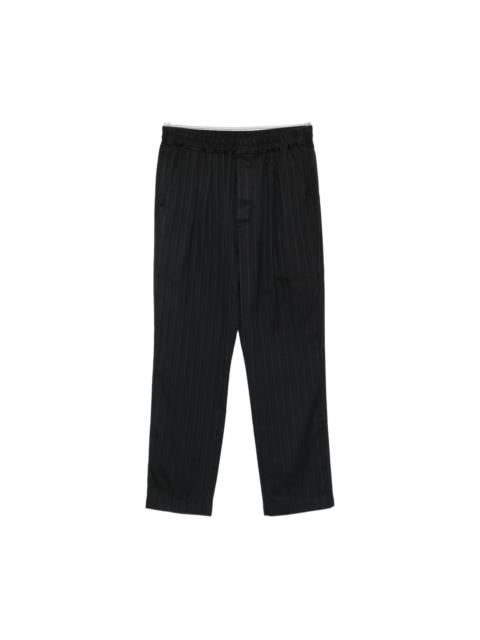 TOM FORD PINSTRIPE ELASTICATED TROUSERS