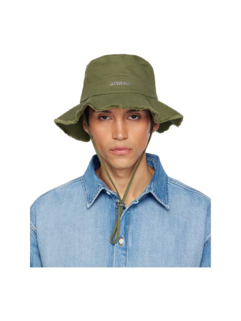 JACQUEMUS Khaki 'The Artichaut' Bucket Hat