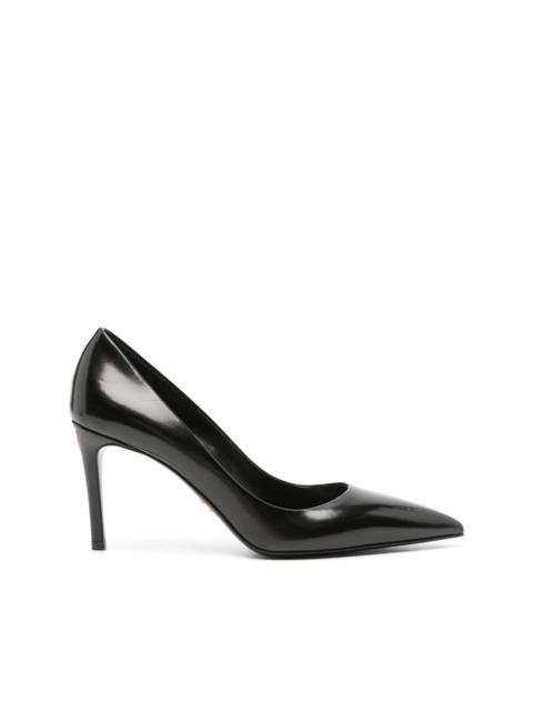 85mm leather pumps