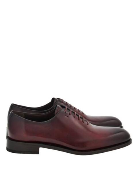 FERRAGAMO Ferragamo Angiolo Plain Toe Leather Oxfords, Size 9 E