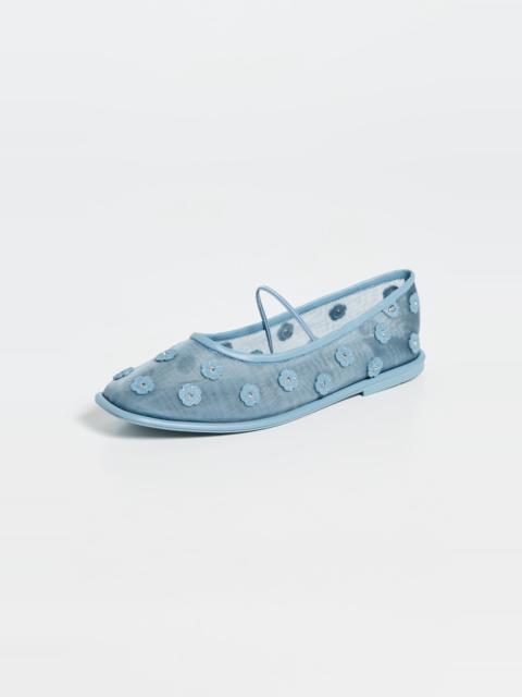 COACH Emilia Mary Jane Flats