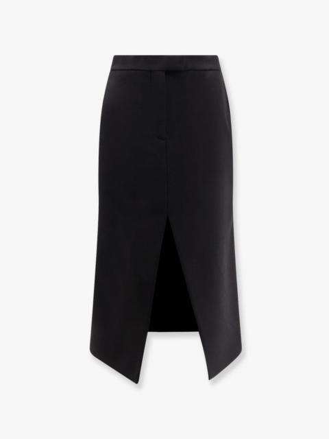 Alexander McQueen Alexander Mcqueen Midi Wool Skirt