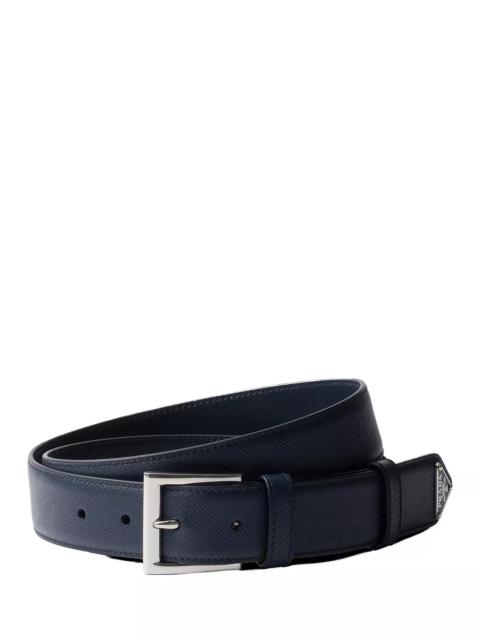 Prada Saffiano Leather Belt