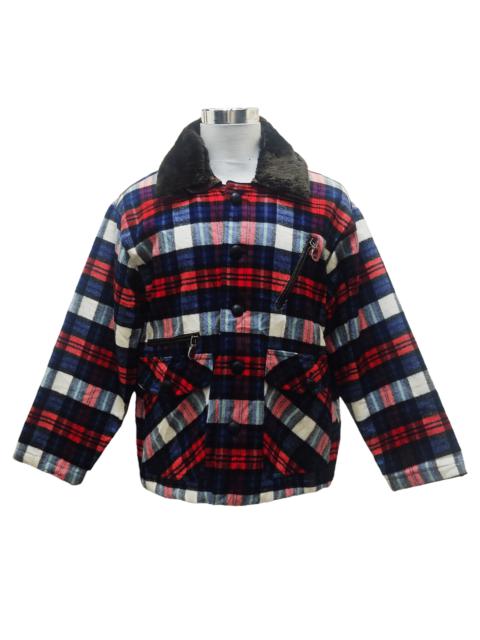 United Arrows United Garment Genuine Houston Plaid Padded Jacket