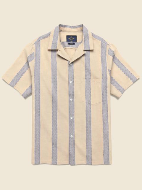 Portuguese Flannel Lousada Camp Shirt - Tan