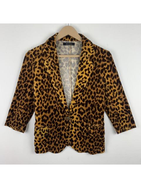 Other Designers Designer - Hysteric Glamour Blazer Coats leopard 1 Button