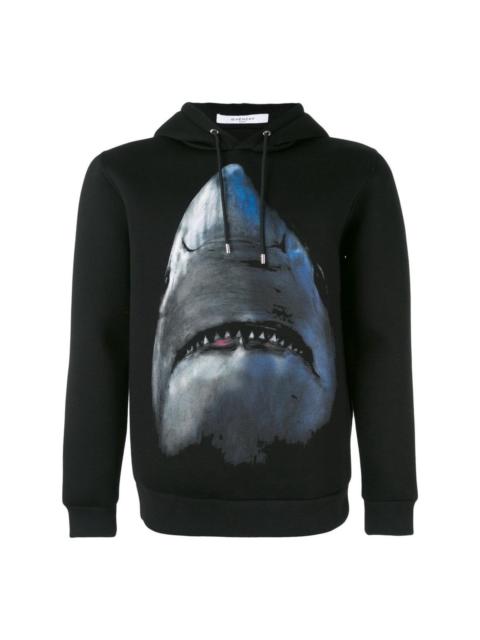 Givenchy Givenchy Shark Graphic Printed Hoodie