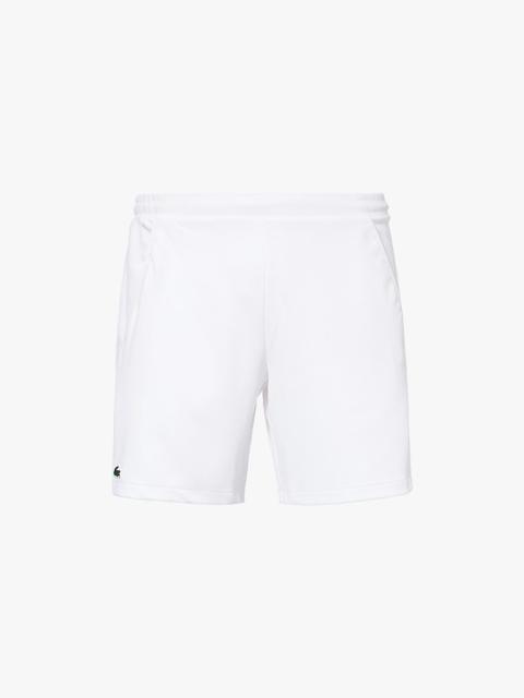 Heritage logo-embroidered stretch-woven shorts