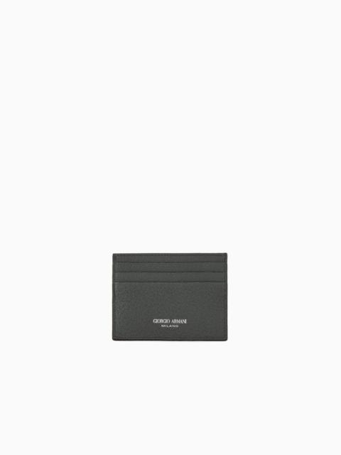 GIORGIO ARMANI LEATHER CARD HOLDER