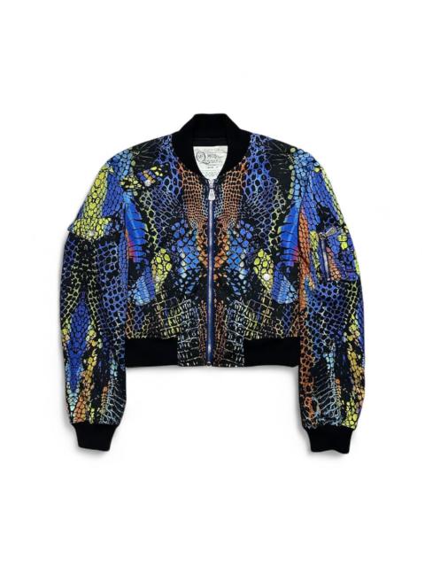 Alexander McQueen Grailed🔥Rare! Sample Desing McQ Reptile Print Bomber Jacket