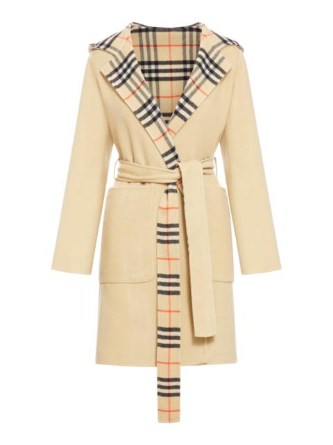 COAT WITH VINTAGE CHECK PATTERN