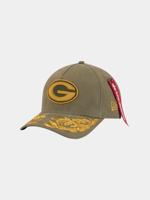 ALPHA INDUSTRIES GREEN BAY PACKERS X ALPHA X NEW ERA 940 MC CAP