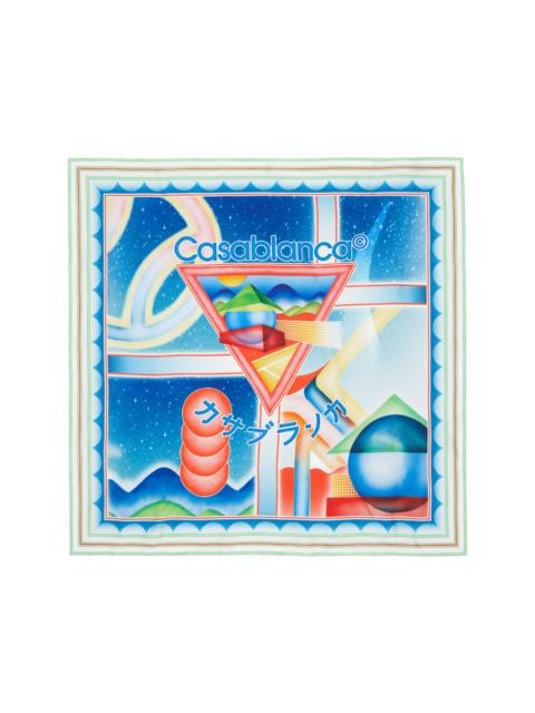 CASABLANCA Multicolor Medium Silk Scarf