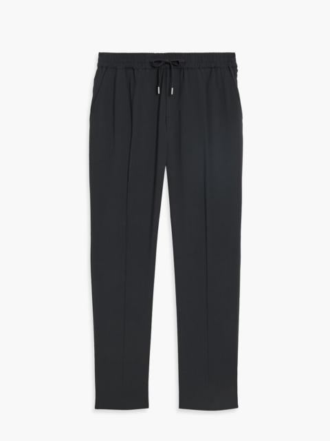 Sandro Tapered woven drawstring pants