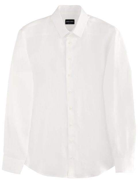GIORGIO ARMANI Giorgio Armani Men Linen Shirt