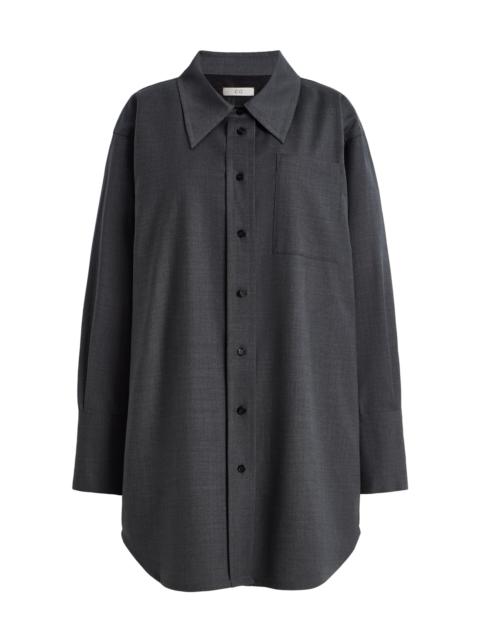 CO Wool Overshirt grey