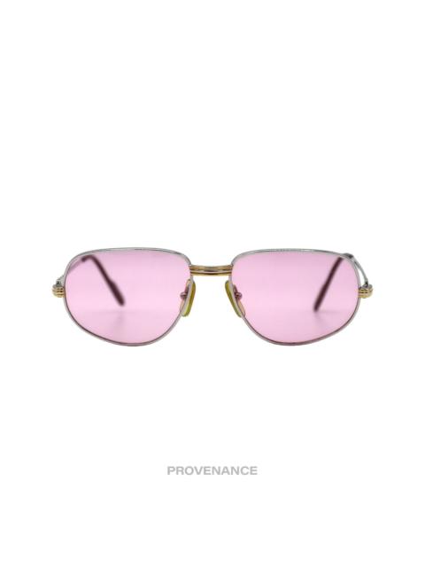 Cartier Cartier Romance Louis (Drake) Sunglasses - Pink
