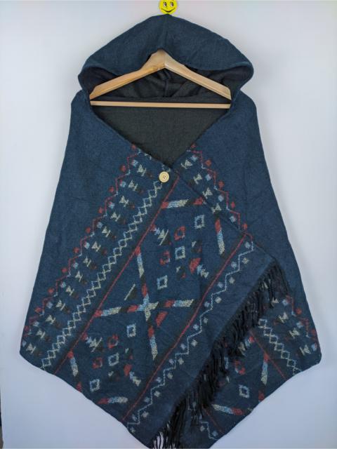Other Designers Vintage - Steals🔥Poncho Navajo Pattern Hooded