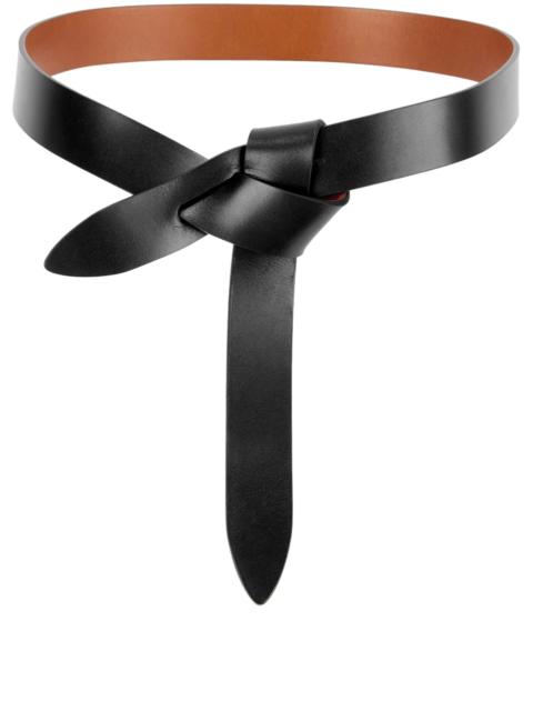 Isabel Marant Isabel Marant Lecce Leather Belt Black