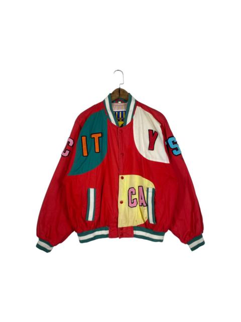 Other Designers Vintage City Cats Bomber Jacket