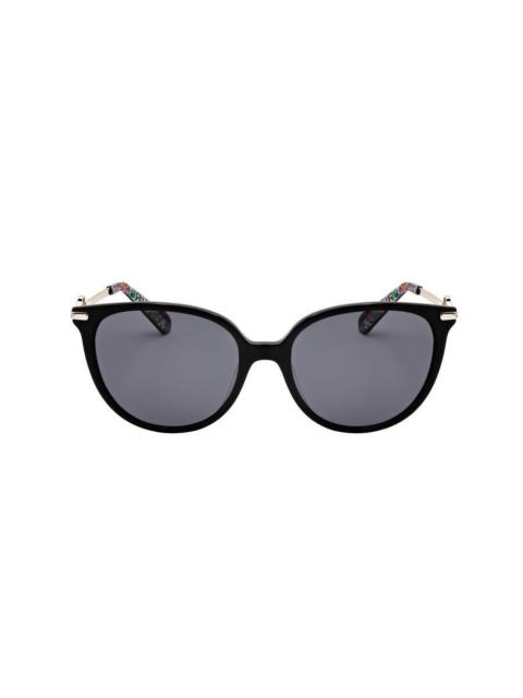 kate spade Kate Spade Ladies Black Round Sunglasses KRISTINA/G/S