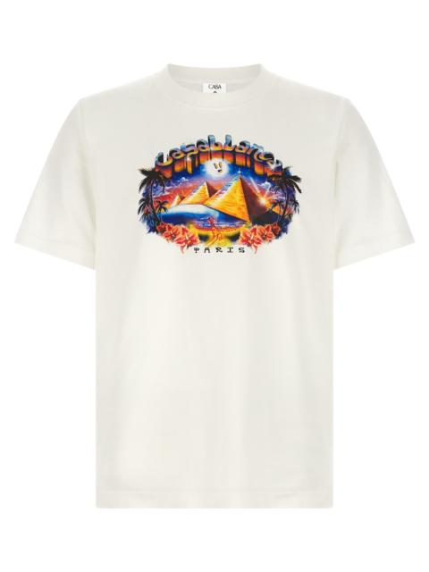 CASABLANCA Casablanca Men 'Tourism' Print T-Shirt