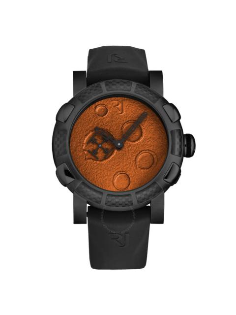 Other Designers Romain Jerome Moon Dust Automatic Orange Dial Men's Watch RJ.MD.AU.901.20