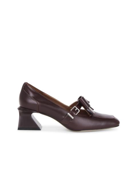 SHUSHU/TONG Square-toe Mid-heel