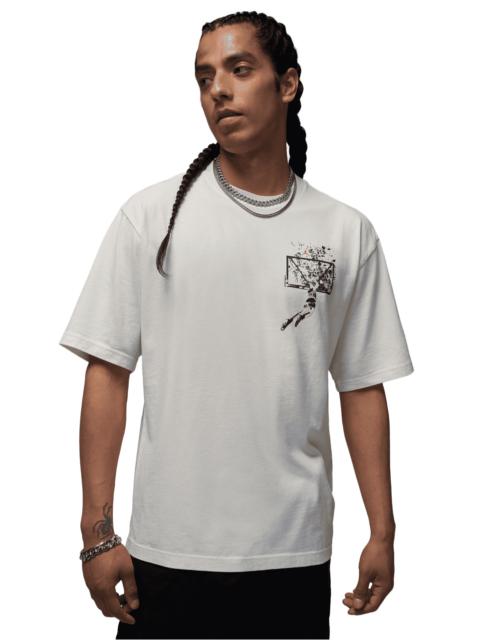 Jordan Jordan Mens Jordan Brooklyn SBB Oversize GFX Short Sleeve Crew