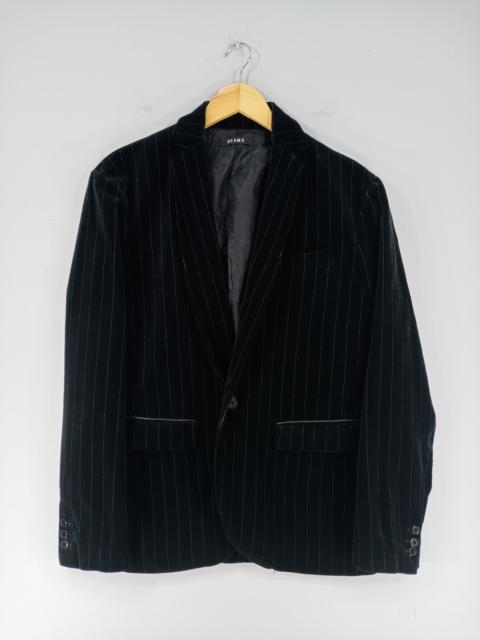 BEAMS PLUS 💥RARE💥Beams Japan Velvet Striped Blazer Coat Jacket