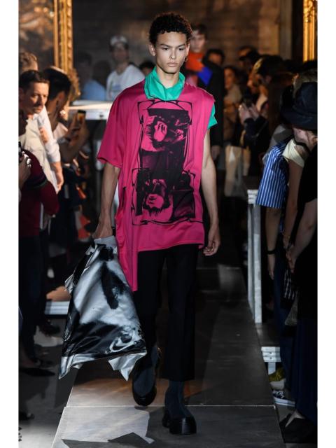 Raf Simons Archive Raf Simons SS19 Displaced Deconstructed Portrait Tee