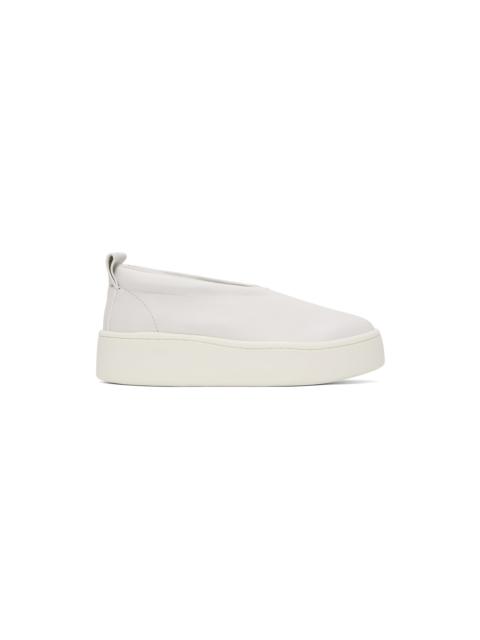 White Slip On Sneakers