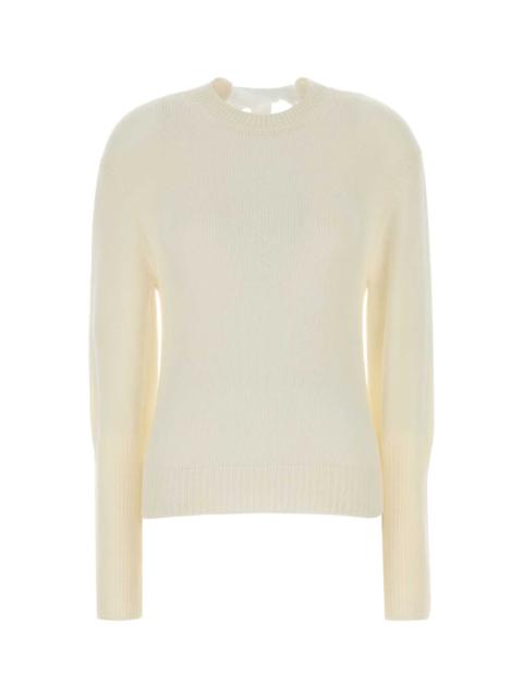 Lanvin Lanvin Women Ivory Cashmere Blend Sweater