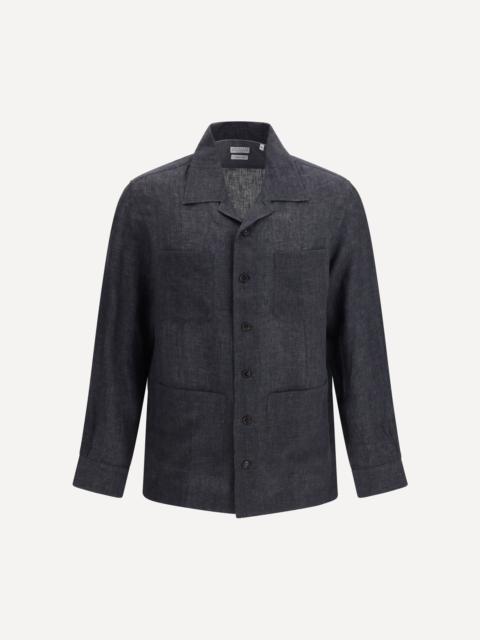 Brunello Cucinelli Easy Fit linen Shirt