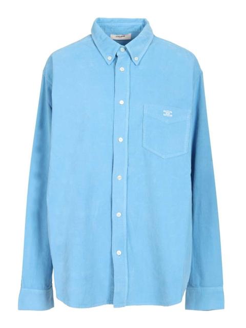 CELINE Celine Men Corduroy Shirt
