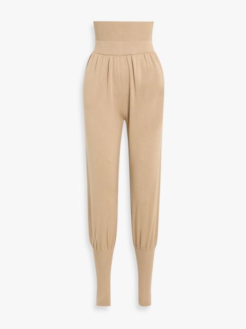 Altuzarra Xander silk and cotton-blend tapered pants