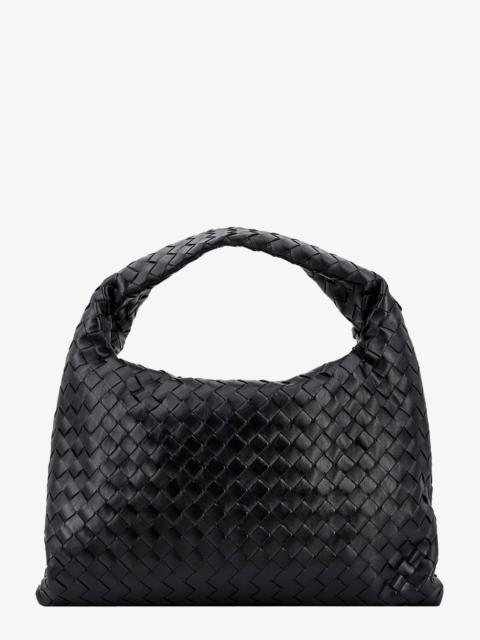 Bottega Veneta Bottega Veneta Hop Leather Shoulder Bag With Intrecciato Motif