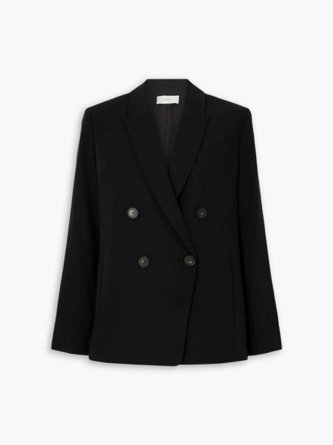 Other Designers Double-breasted crepe blazer