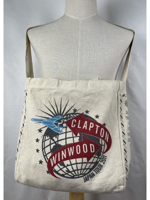 Other Designers Vintage - eric clapton & steve winwood japan 2011 tour bag t6
