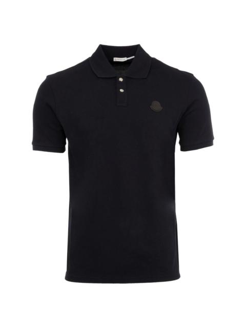 Moncler Moncler Blue Polo Shirts Men